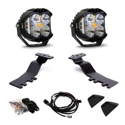 KC HiLiTES / Baja Designs A-Pillar Ditch Light Kit - 2024+ Land Cruiser