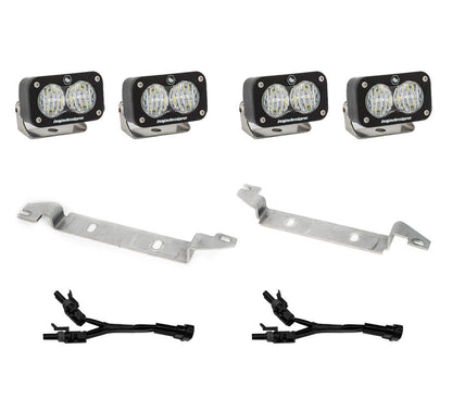Toyota S2 Sport Dual Fog Pocket Light Kit - Toyota 2022-On Tundra SKU: baj448080