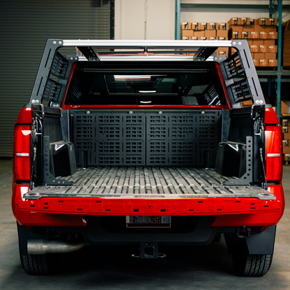 Cali Raised LED Front Bed MOLLE System | 2024+ Toyota Tacoma
