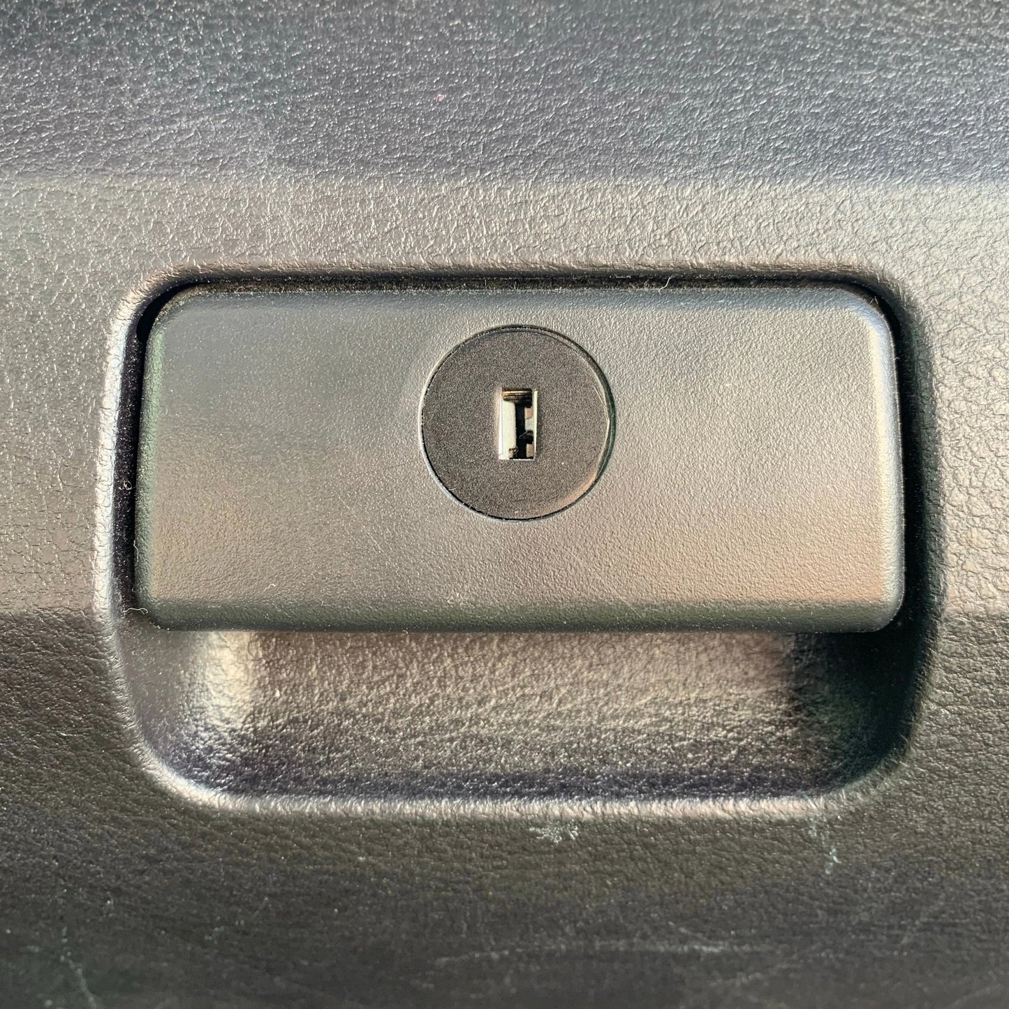 Glove Box Key Blackout