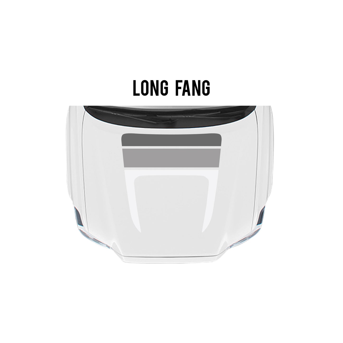 2016-23 Tacoma Sport/Pro Checkered Hood Stamp