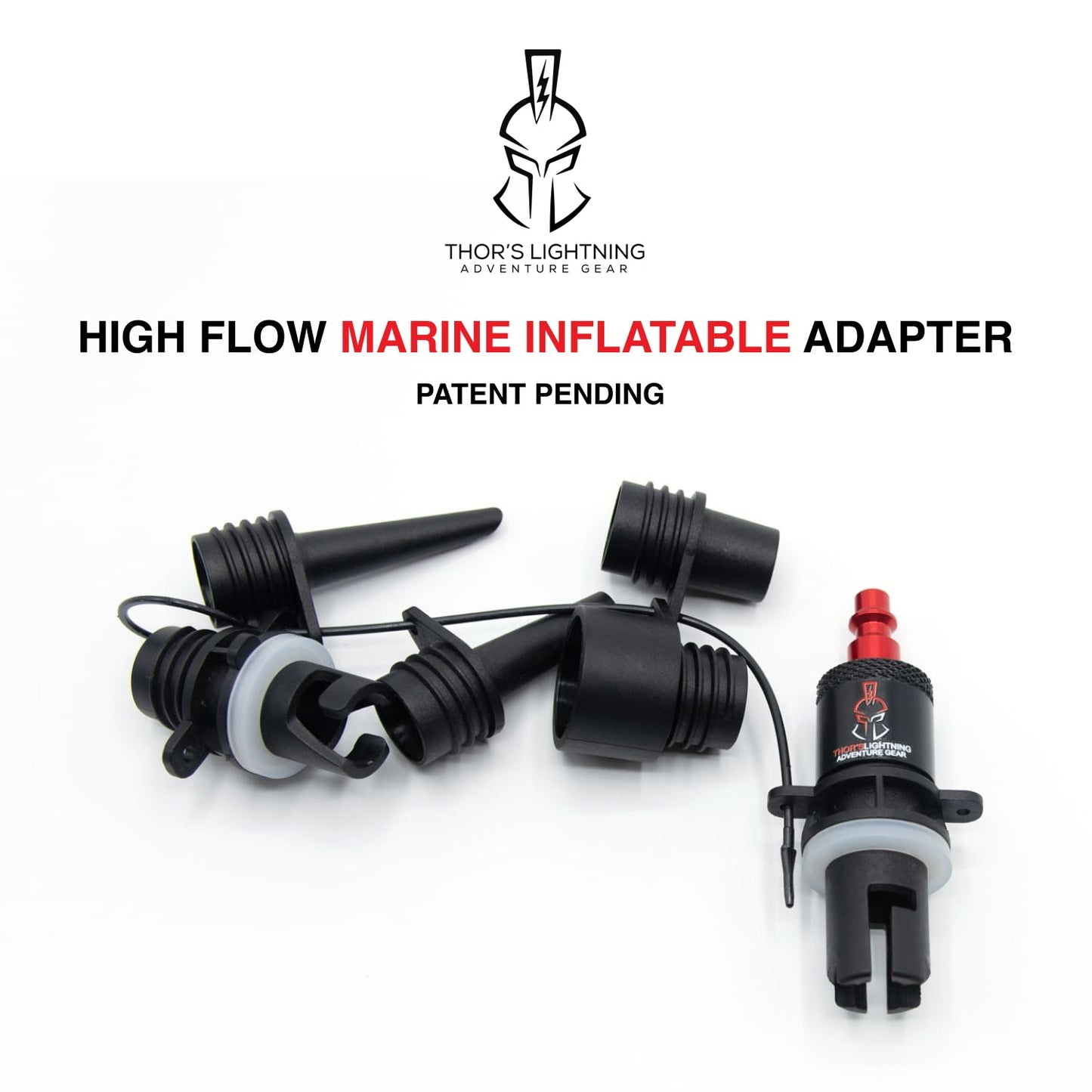 Thor's Lightning High Flow Marine Inflatable Adapter