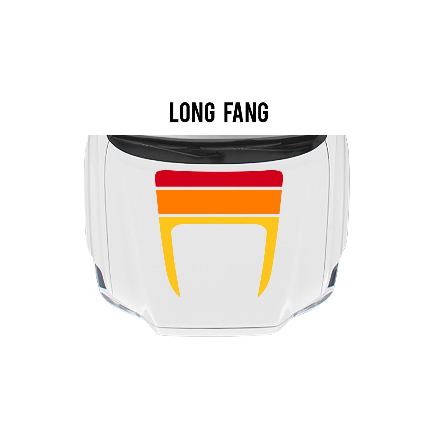 2016-23 Tacoma Sport/Pro Checkered Hood Stamp