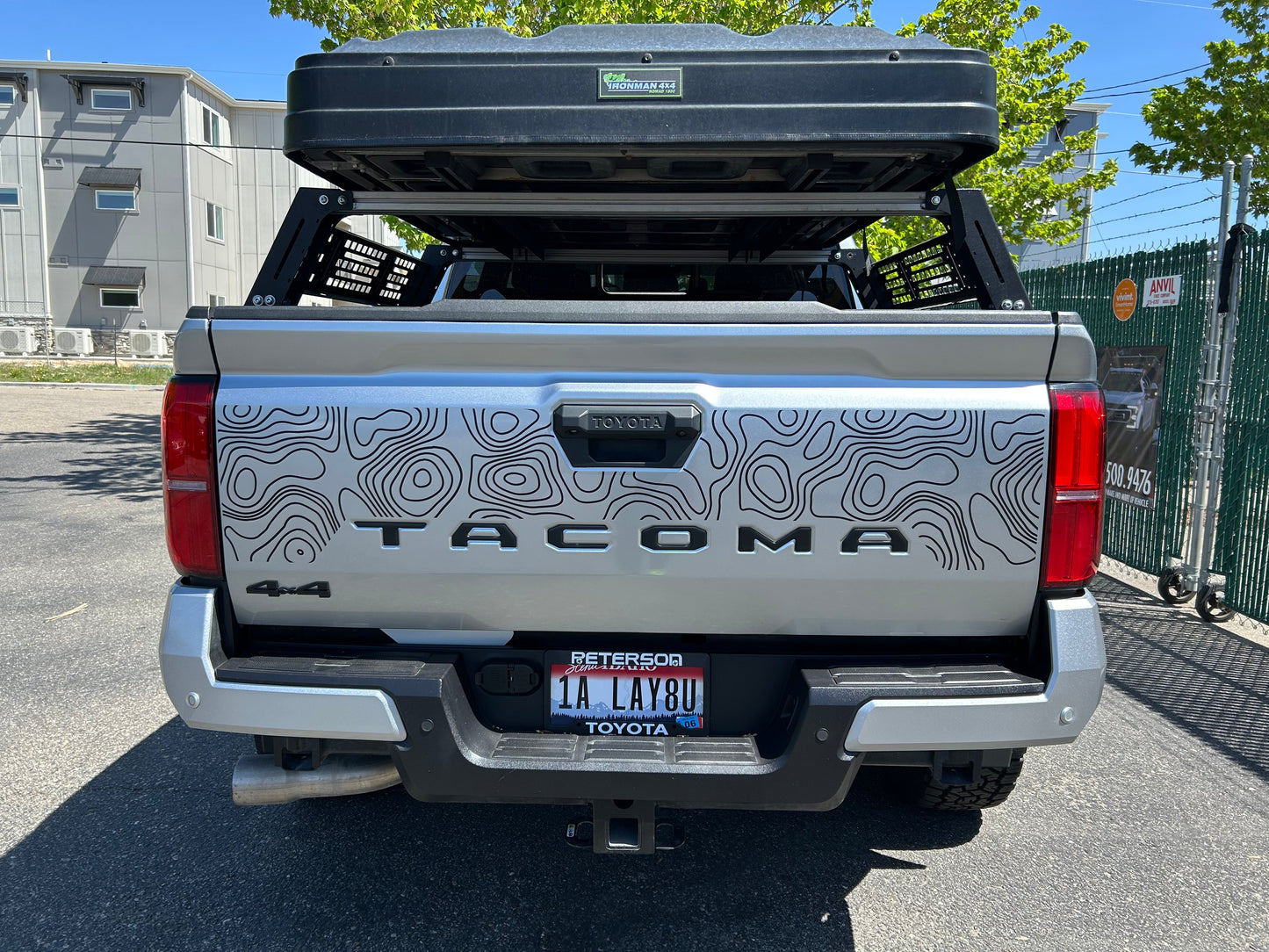 2024+ Tacoma Tailgate Topo Decal