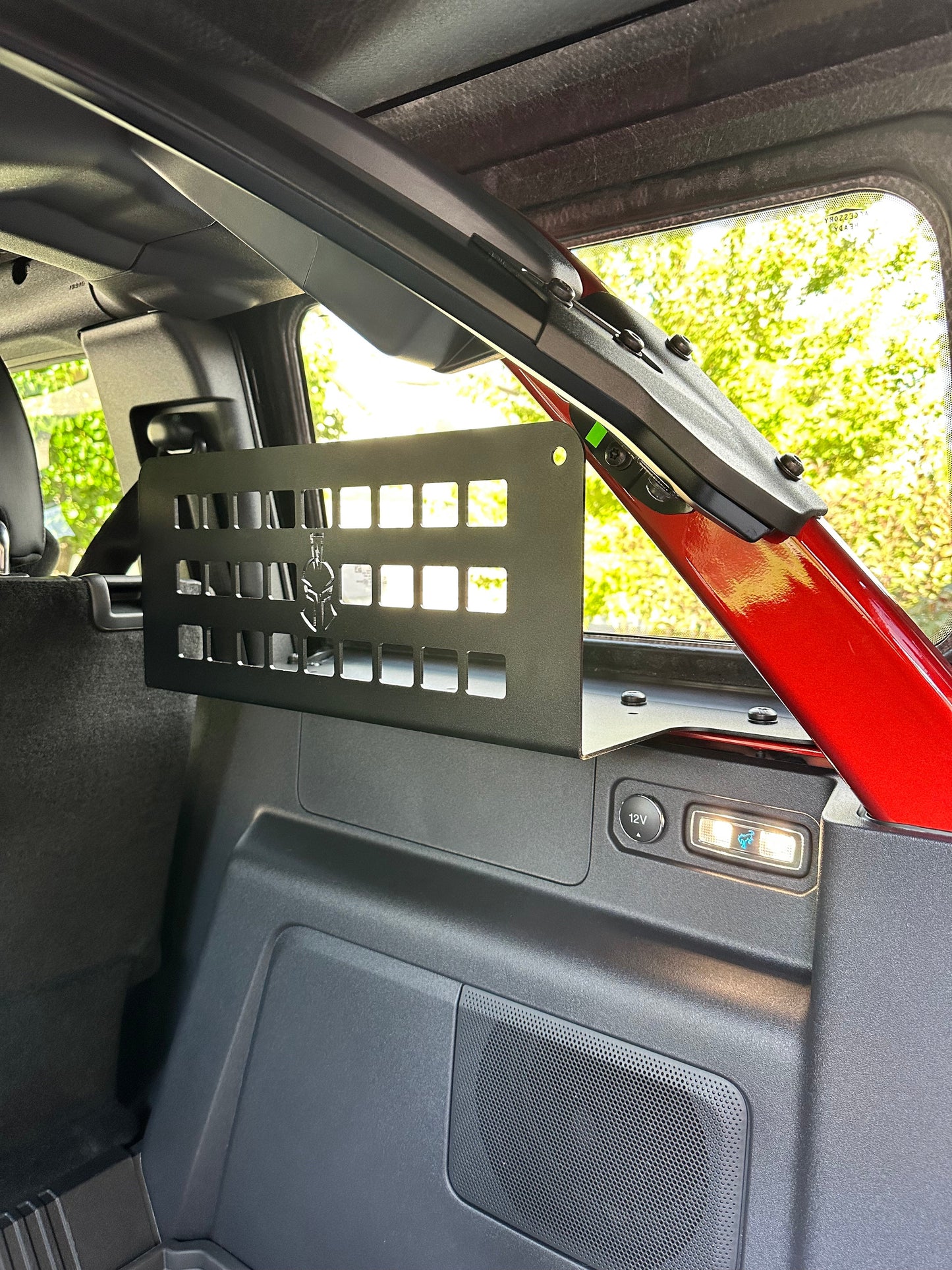 Thor's Lightning Refuge MOLLE Portable Air Compressor Mount for 6th Generation Ford Bronco 4-Door 2021-Present