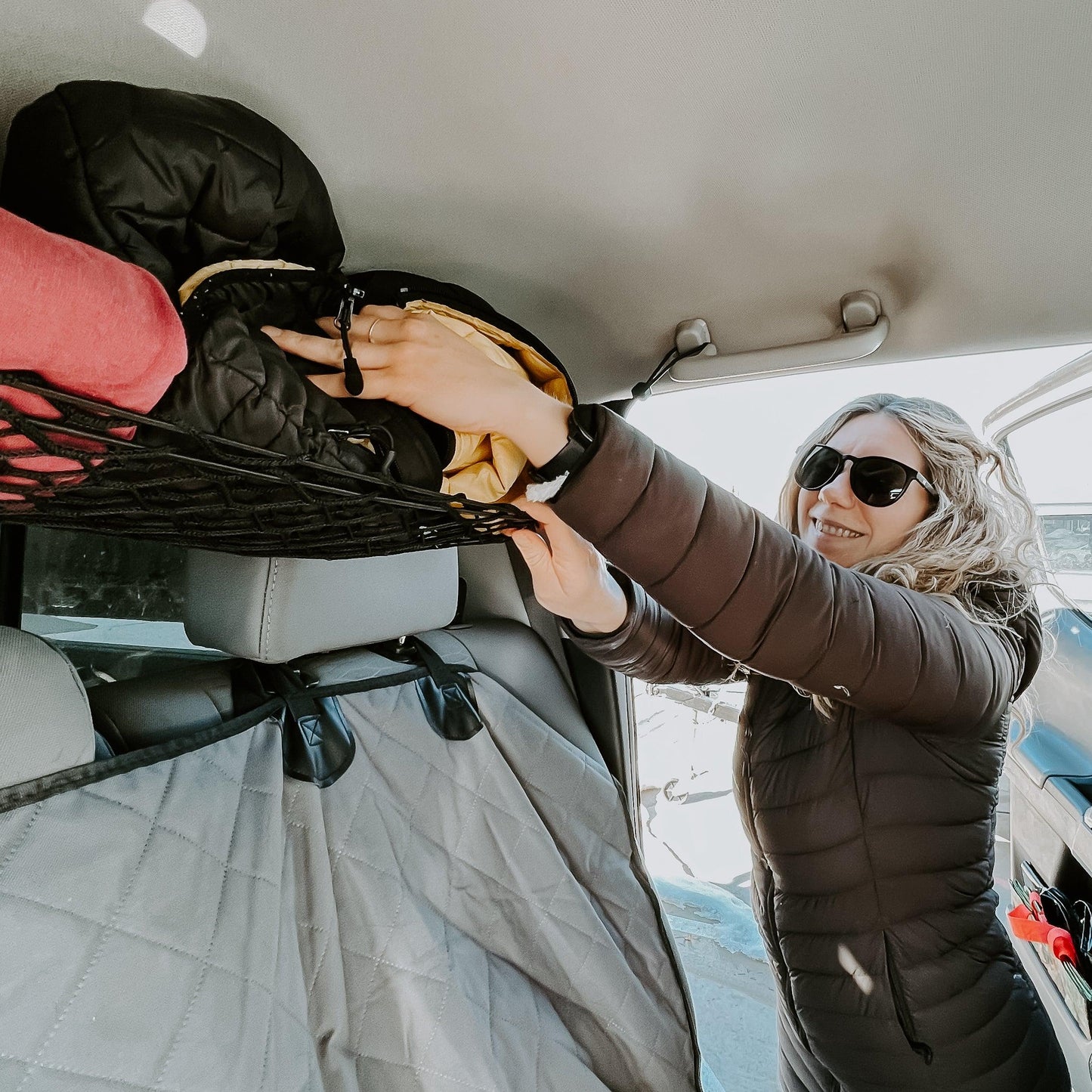 Toyota Tacoma Attic Storage Net