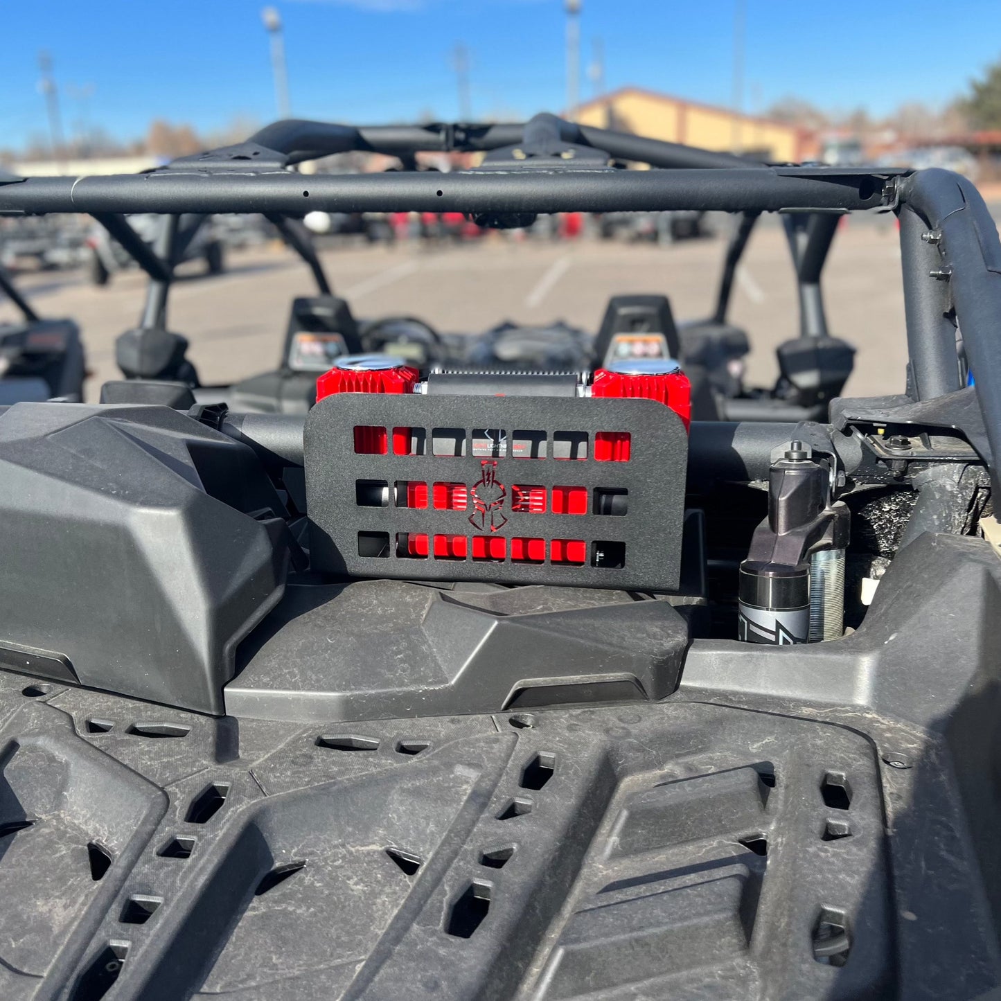 Thor's Lightning Refuge MOLLE Portable Air Compressor Mount for SxS/Can-Am/Polaris