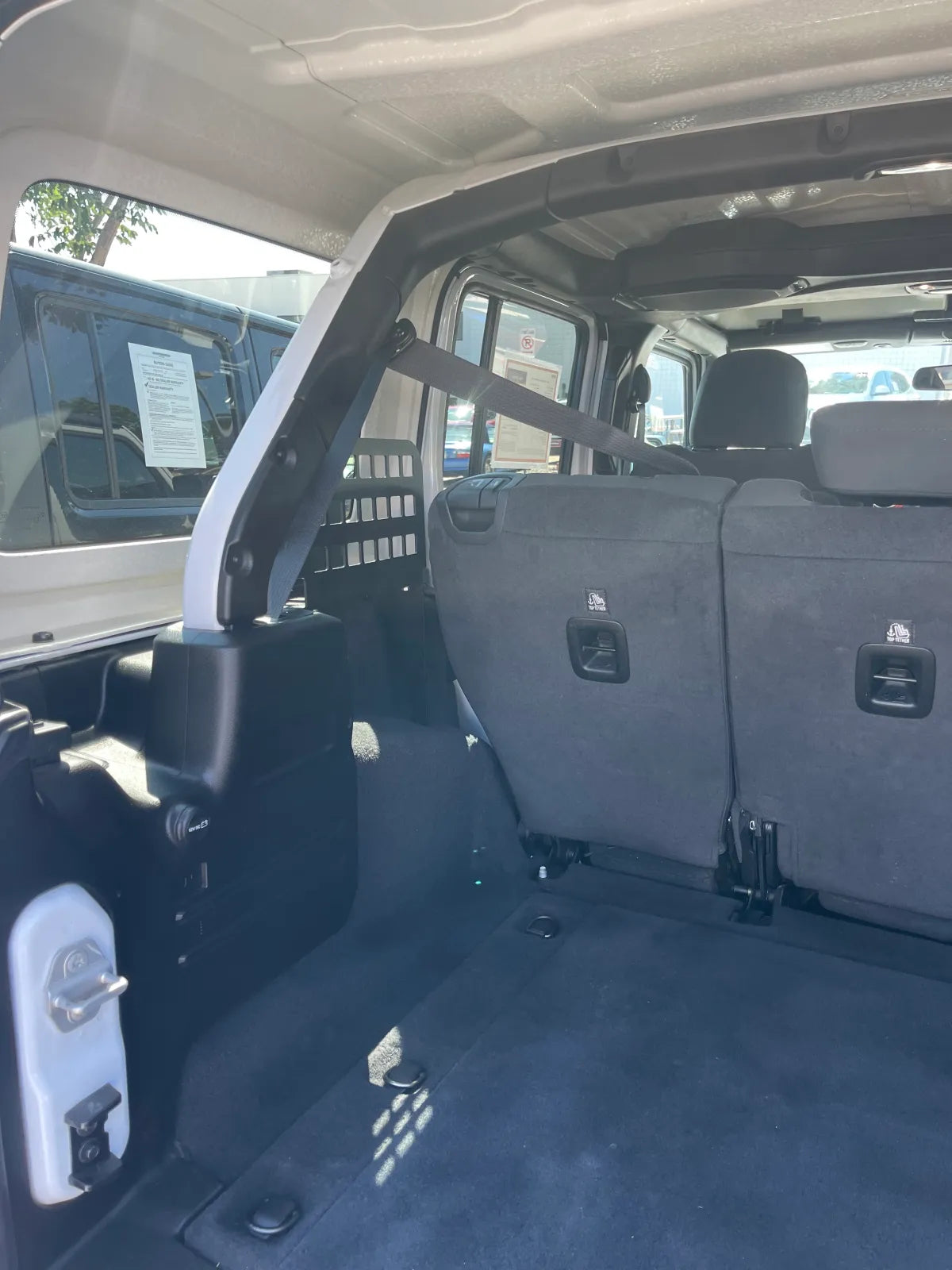 Thor's Lightning Refuge MOLLE Portable Air Compressor Storage Mount for Jeep Wrangler JLU 4-Door Hard Top 2018-2024