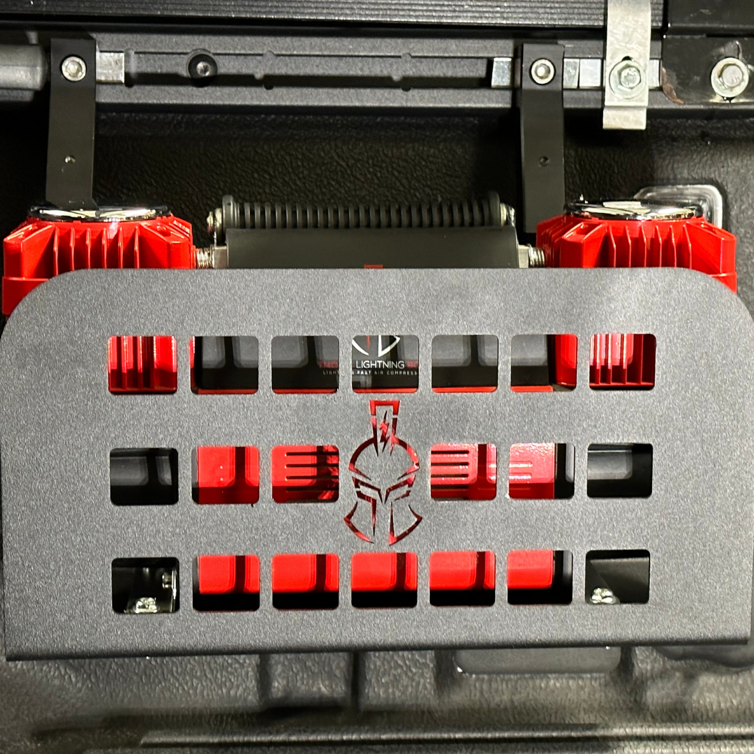 Thor's Lightning Refuge MOLLE Portable Air Compressor Mount for Jeep Gladiator JT 2020-Present