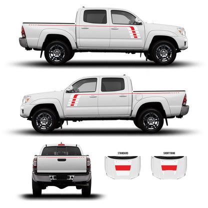 2005-15 Tacoma Checkered Stripe Kit