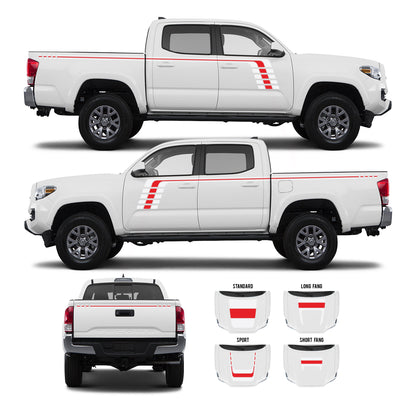 2016-23 Tacoma Checkered Stripe Kit
