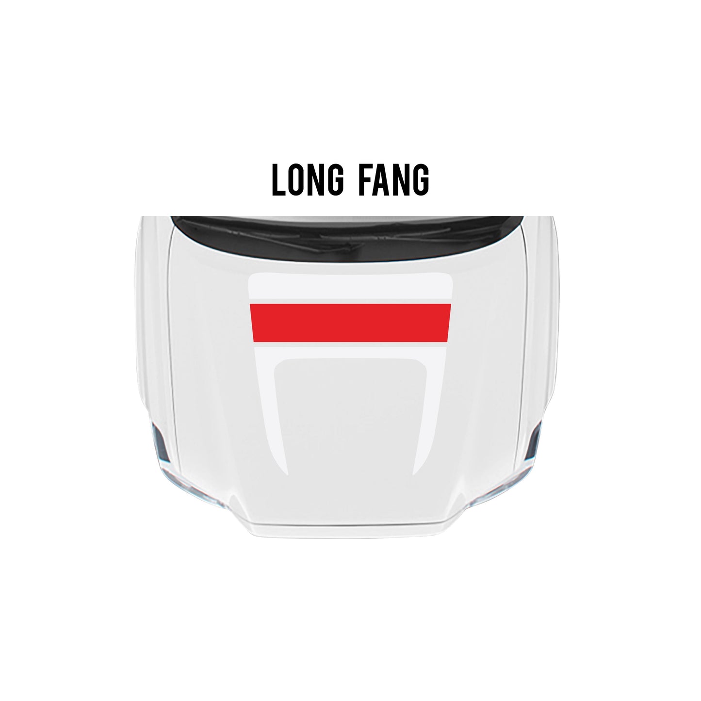 2016-23 Tacoma Sport/Pro Checkered Hood Stamp