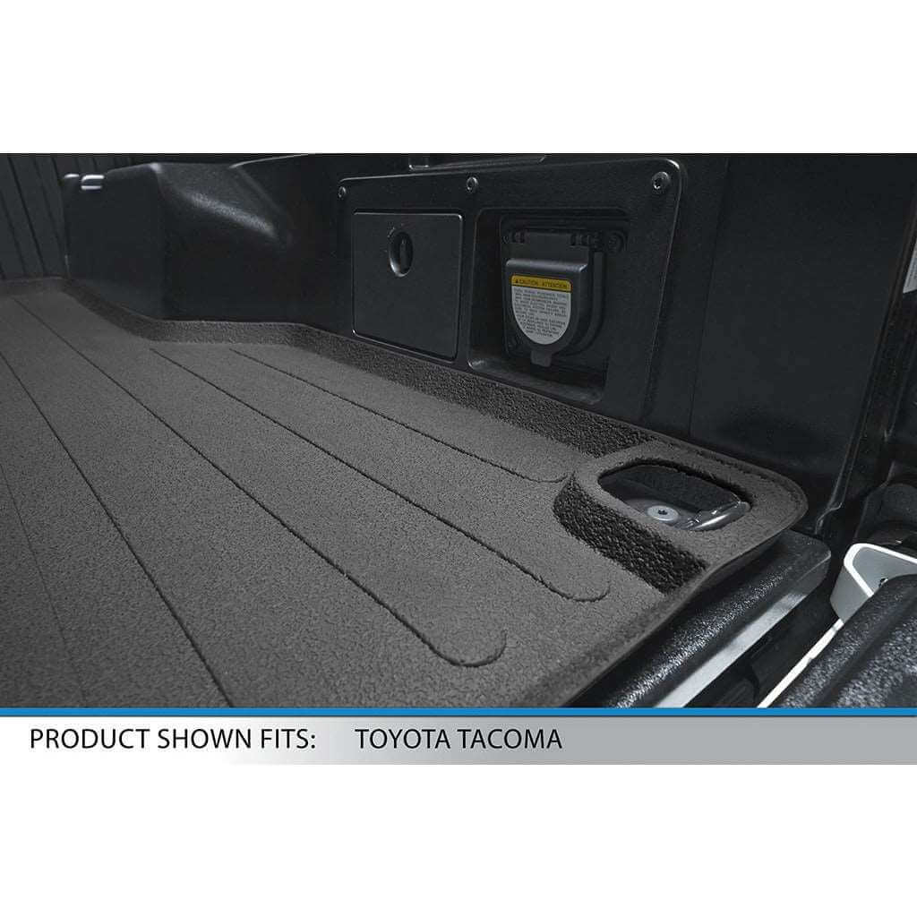 SmartCoverage™ Custom Fit Floor Liners For 2005-2024 Toyota Tacoma Double Cab (5'Bed Size Only)- K0207