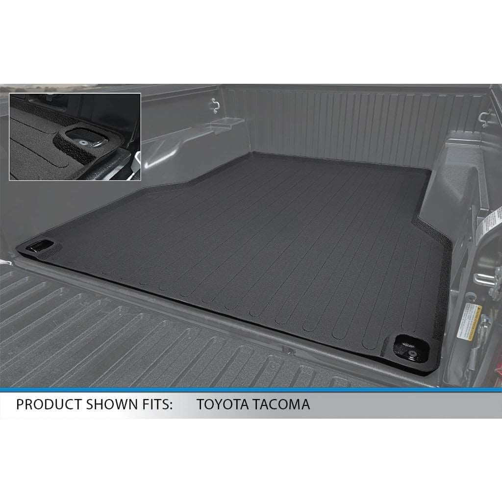 SmartCoverage™ Custom Fit Floor Liners For 2005-2024 Toyota Tacoma Double Cab (5'Bed Size Only)- K0207