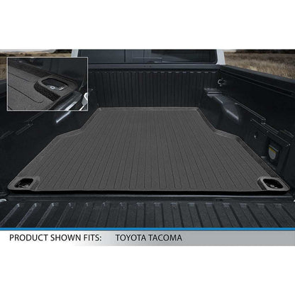 SmartCoverage™ Custom Fit Floor Liners For 2005-2024 Toyota Tacoma Double Cab (5'Bed Size Only)- K0207