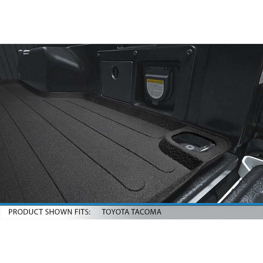 SmartCoverage™ Custom Fit Floor Liners For 2005-2024 Toyota Tacoma Double Cab (5'Bed Size Only)- K0207