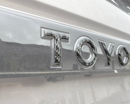 Rear Lift Gate Letter Overlays Fits 2024-2026 Toyota Land Cruiser
