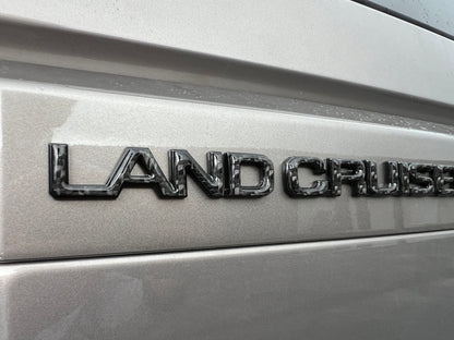 Rear Liftgate Letter Overlays Fits 2024-2026 Toyota Land Cruiser