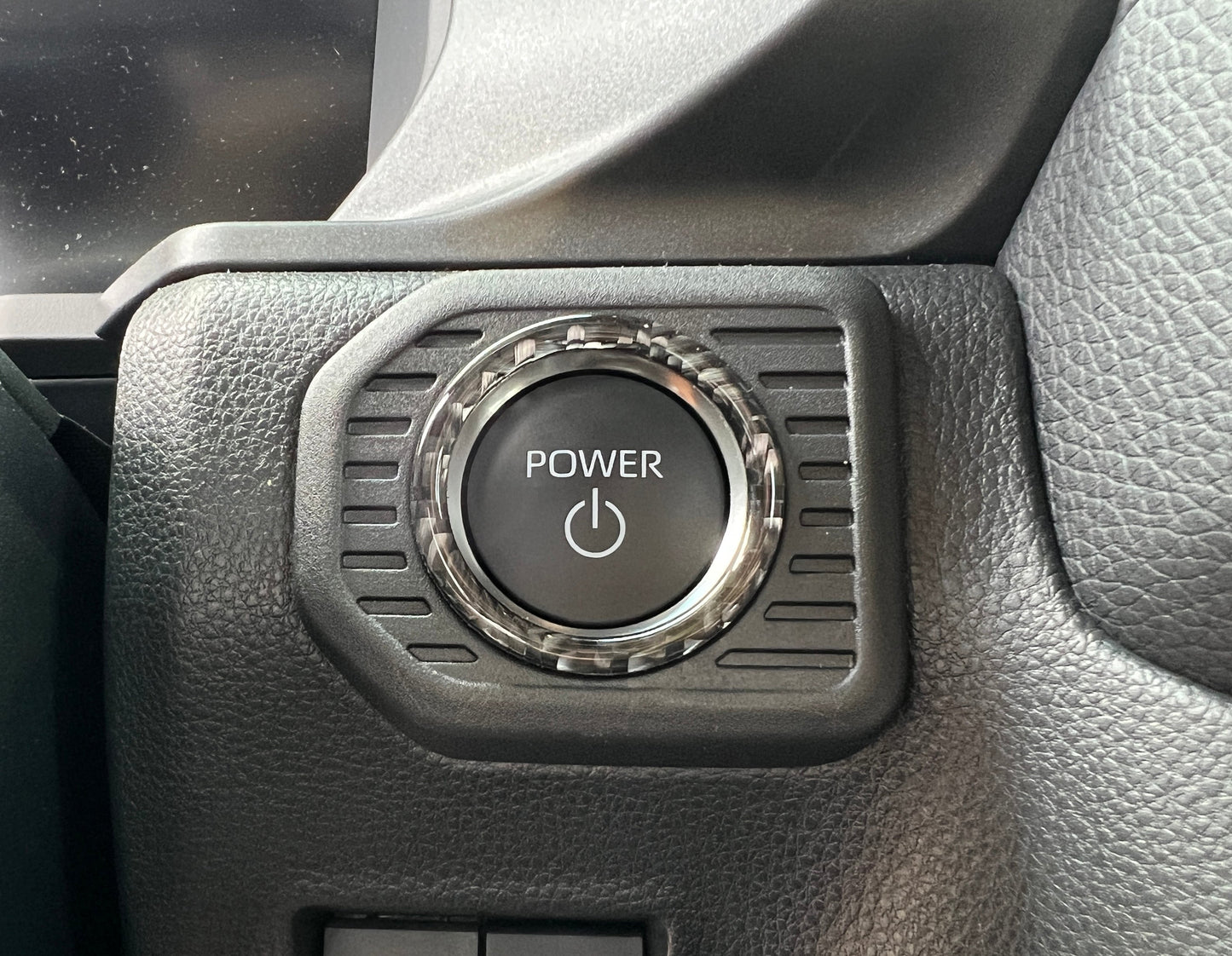 Start Button Accent Trim Fits 2024-2026 Toyota Land Cruiser