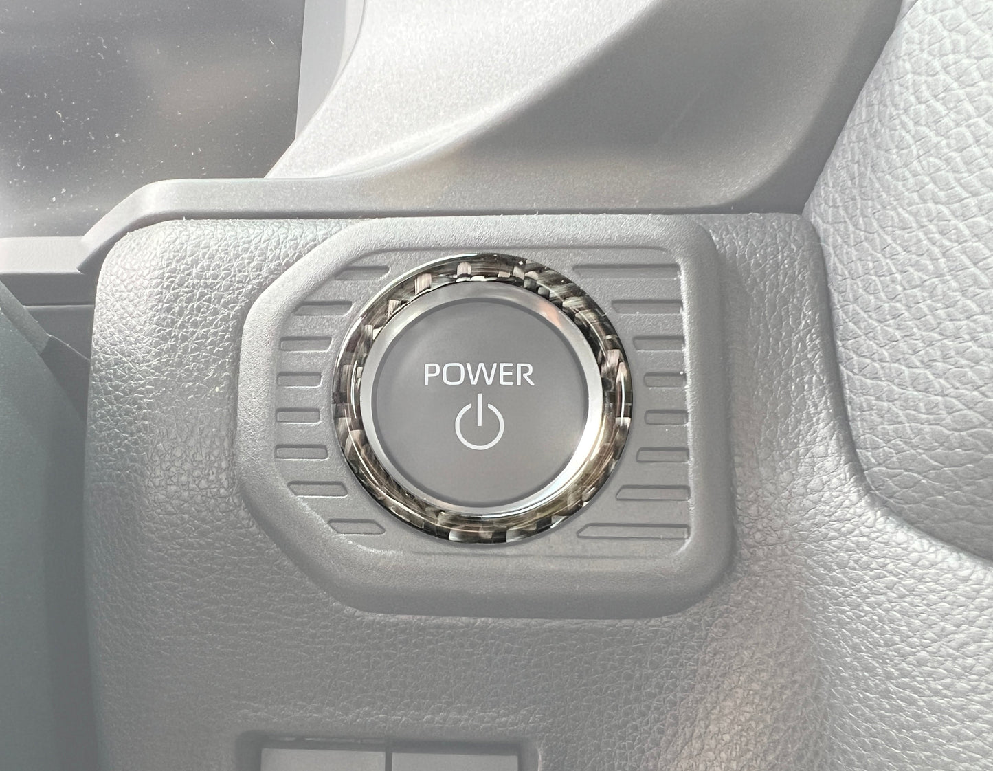 Start Button Accent Trim Fits 2024-2026 Toyota Land Cruiser