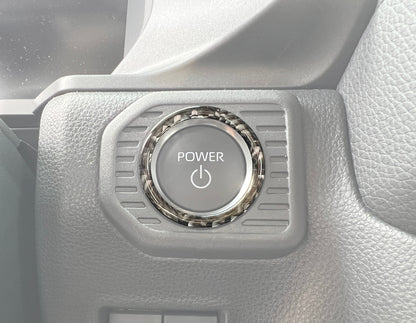 Start Button Accent Trim Fits 2024-2026 Toyota Land Cruiser