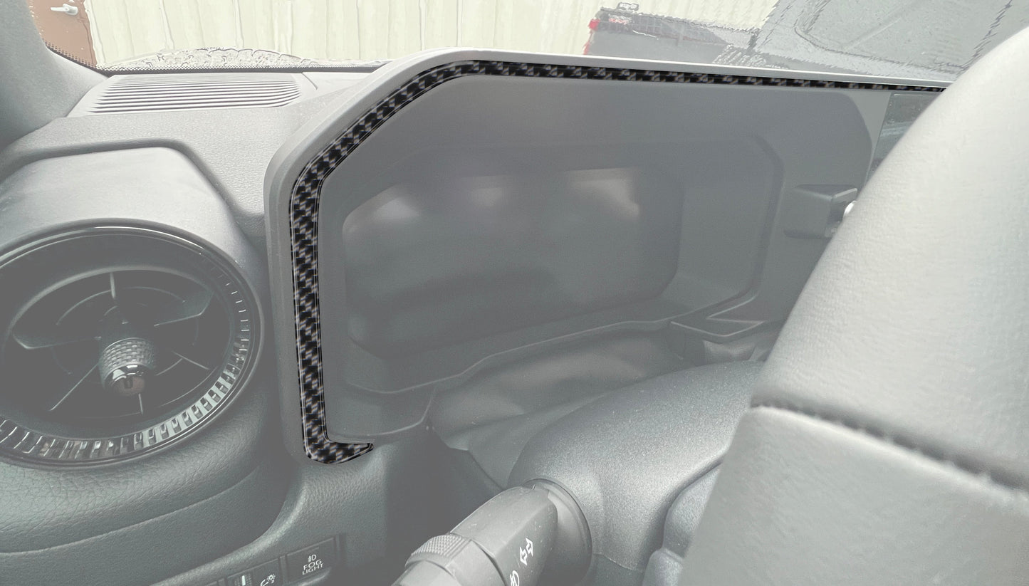 Instrument Panel Accent Overlays Fits 2024-2026 Toyota Landcruiser