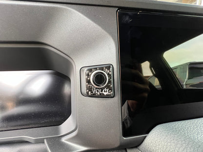Volume Knob Accent Trim Fits 2024-2026 Toyota Land Cruiser
