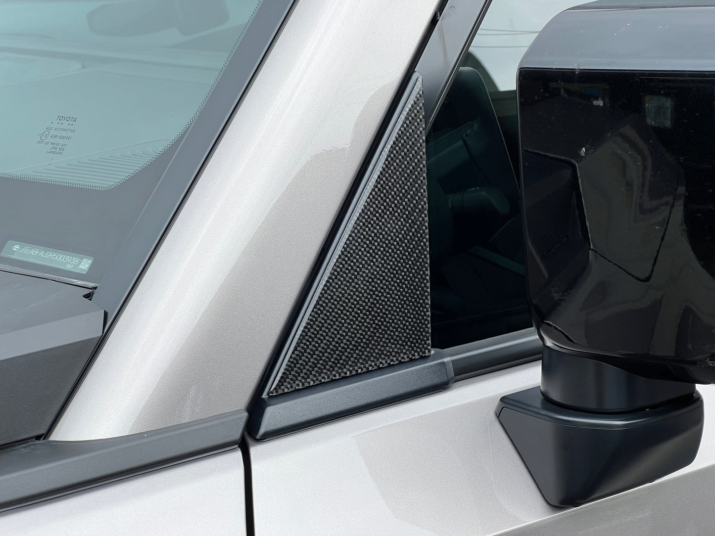 Door Pillar Overlays Fits 2024-2026 Toyota Land Cruiser & Lexus GX550