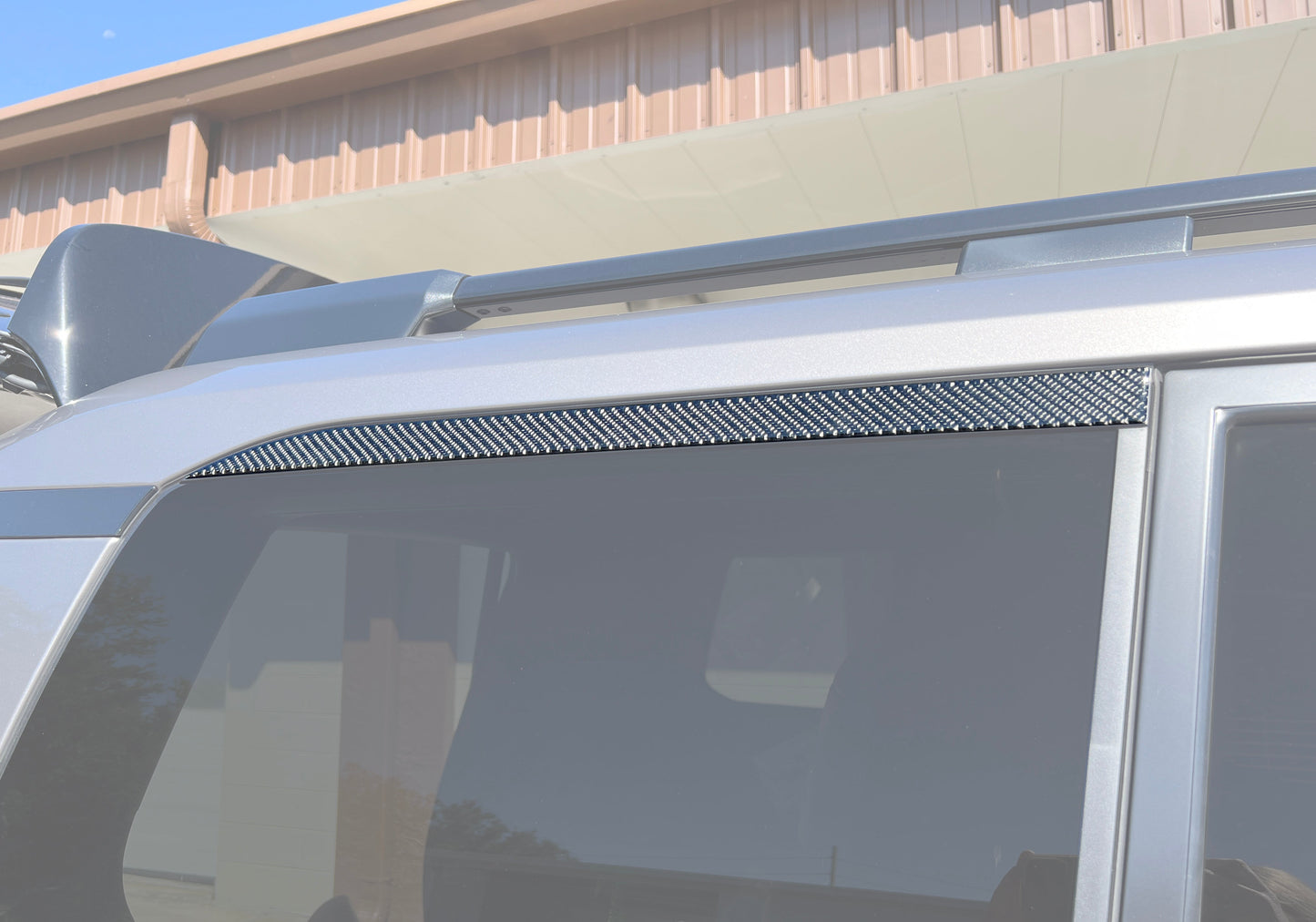 Rear Window Upper Accent Trim Fits 2024-2026 Toyota Land Cruiser