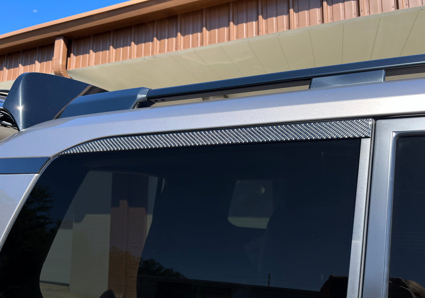 Rear Window Upper Accent Trim Fits 2024-2026 Toyota Land Cruiser