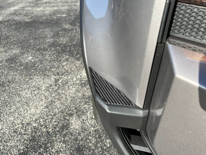 Front Bumper Top Sides Overlays Fits 2024-2026 Toyota Land Cruiser