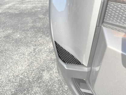 Front Bumper Top Sides Overlays Fits 2024-2026 Toyota Land Cruiser