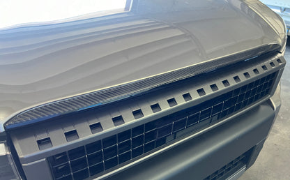 Front Center Hood Accent Trim Fits 2024-2026 Toyota Landcruiser