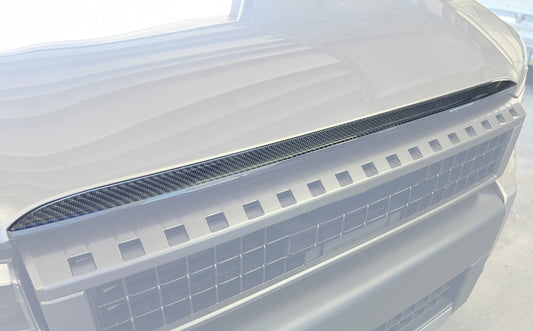 Front Center Hood Accent Trim Fits 2024-2026 Toyota Landcruiser