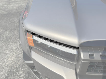 Upper Headlight Accent Trim Fits 2024-2026 Toyota Land Cruiser