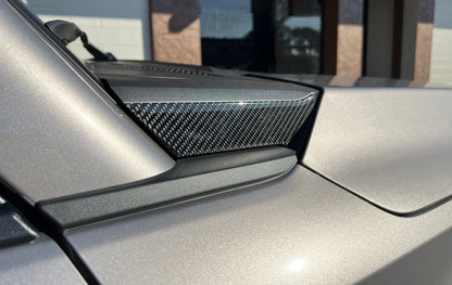 Side Windshield Cowl Panel Accent Overlays Fits 2024-2026 Toyota Land Cruiser & Lexus GX550