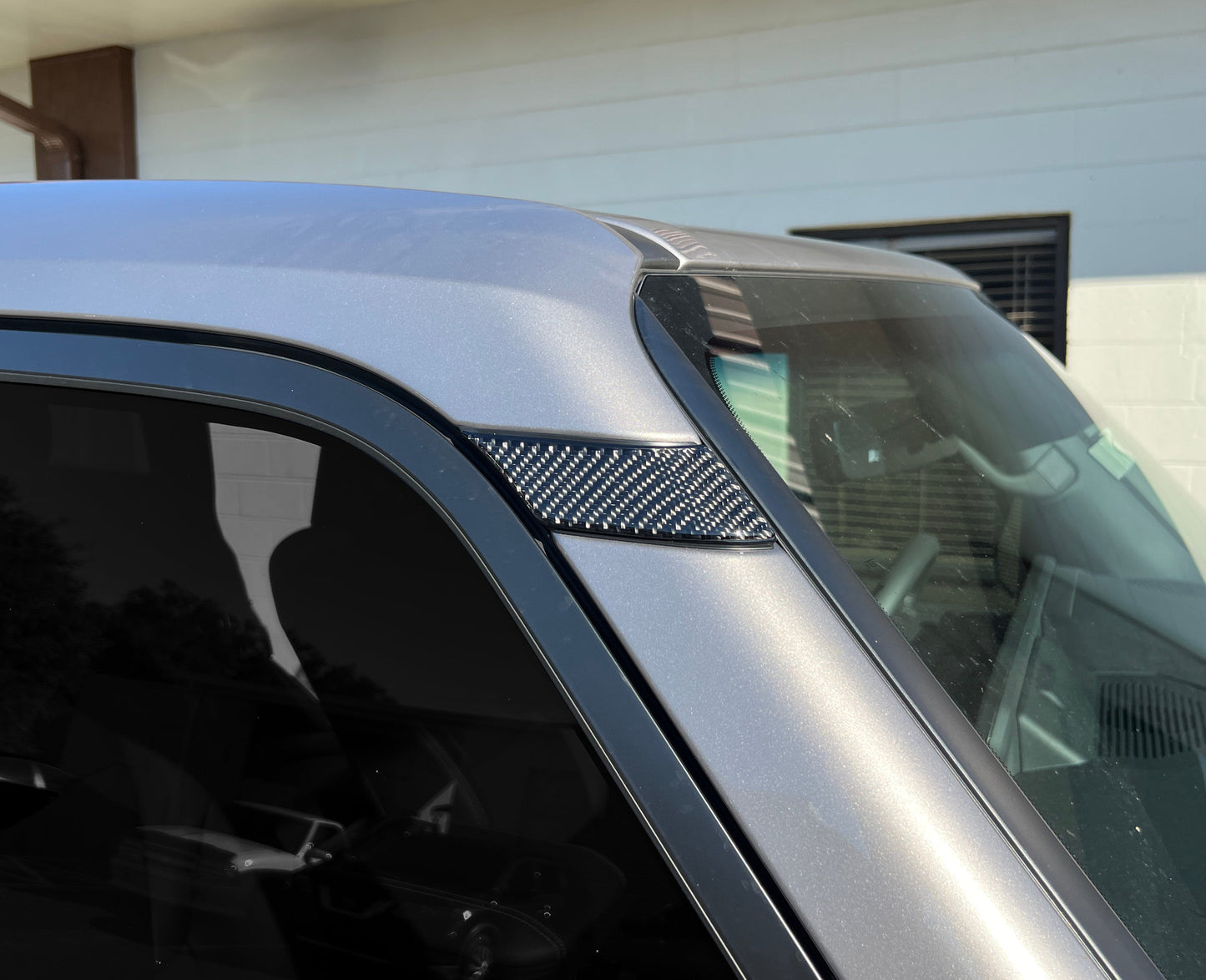 Upper A Pillar Upper Overlays Fits 2024-2026 Toyota Land Cruiser & Lexus GX550