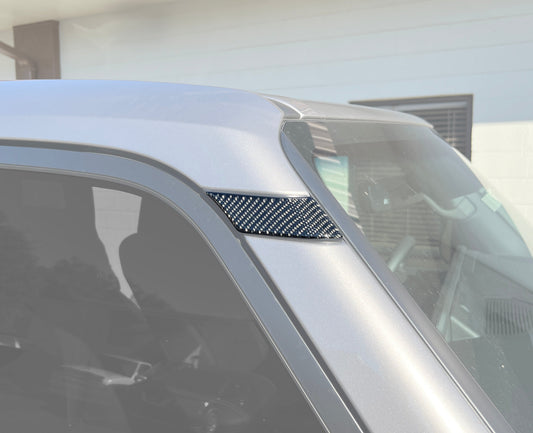 Upper A Pillar Upper Overlays Fits 2024-2026 Toyota Land Cruiser & Lexus GX550