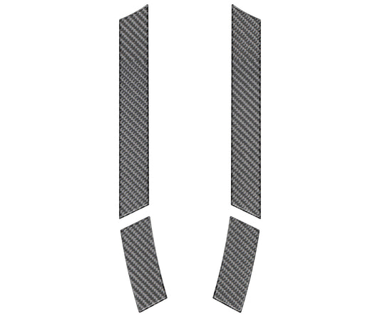 Upper C Pillar Upper Overlays Fits 2024-2026 Toyota Land Cruiser & Lexus GX550