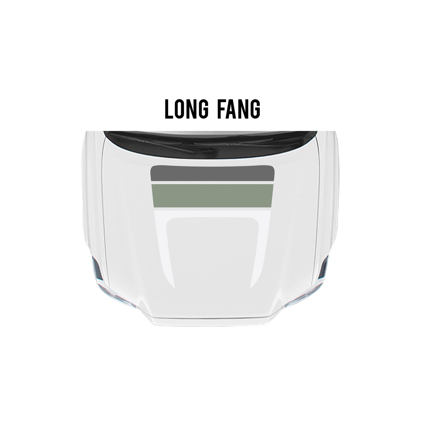 2016-23 Tacoma Sport/Pro Checkered Hood Stamp