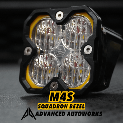 M4S Bezel for Baja Designs Squadron pods