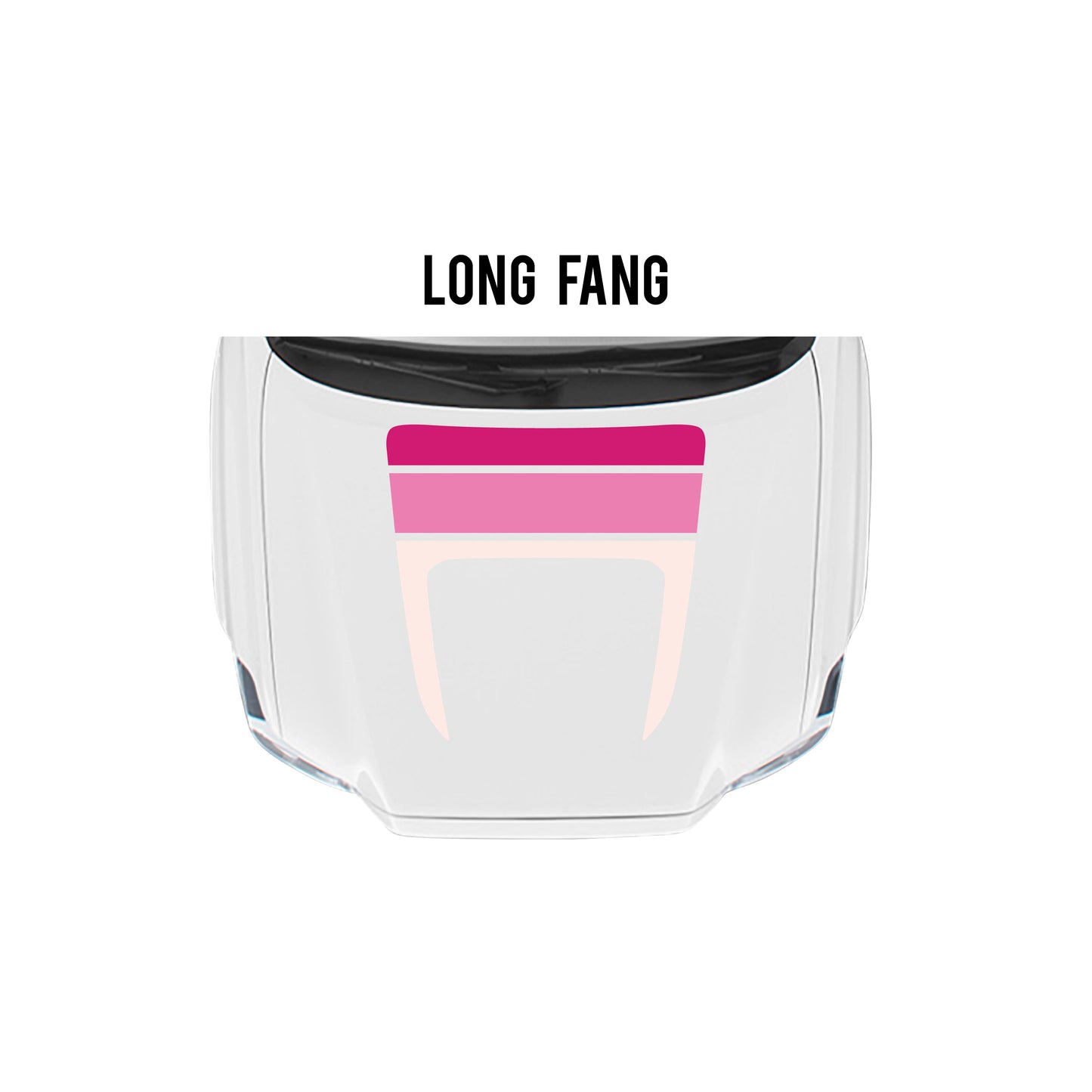 2016-23 Tacoma Sport/Pro Checkered Hood Stamp