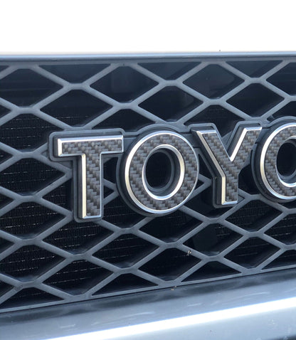 Grill Letter Overlays Fits 2006-2014 Toyota FJ Cruiser