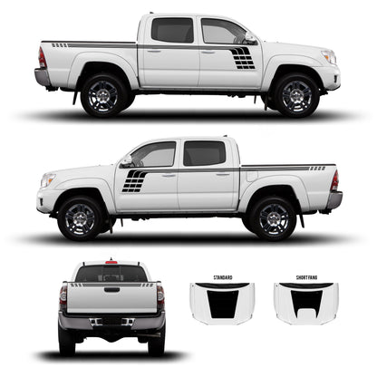 2005-15 Tacoma Checkered Stripe Kit