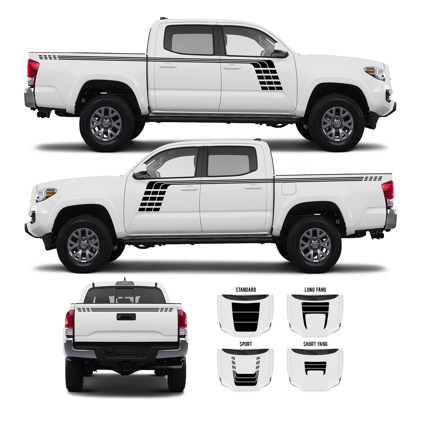 2016-23 Tacoma Checkered Stripe Kit