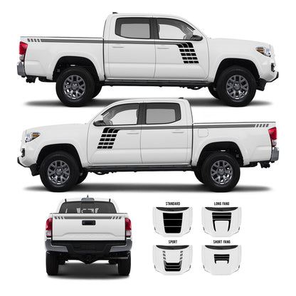2016-23 Tacoma Checkered Stripe Kit