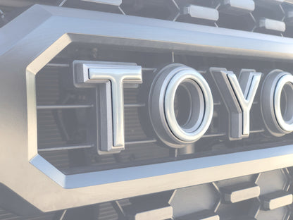 Grille Letter Overlays Fits 2016-2026 Toyota Tacoma
