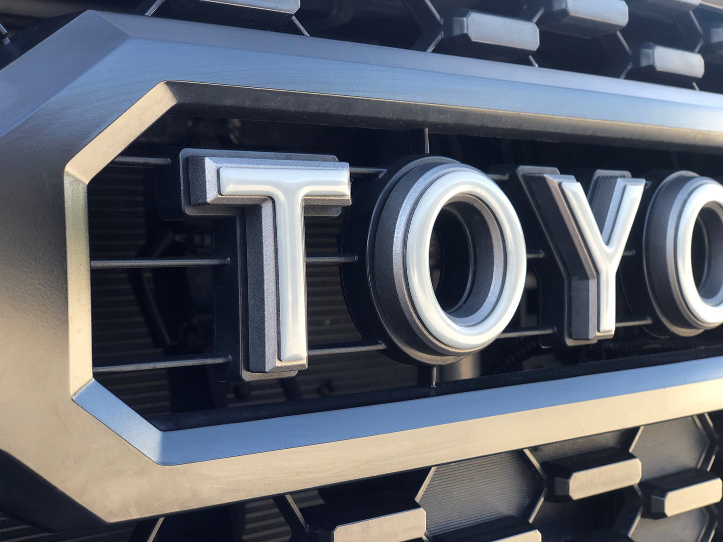 Grille Letter Overlays Fits 2016-2026 Toyota Tacoma
