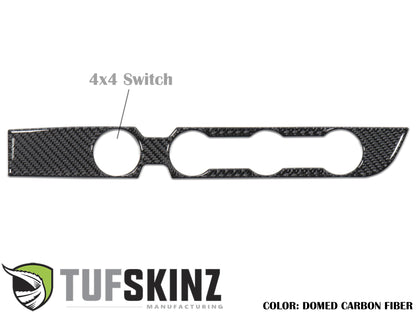 Climate Control Accent Overlay Fits 2016-2023 Toyota Tacoma