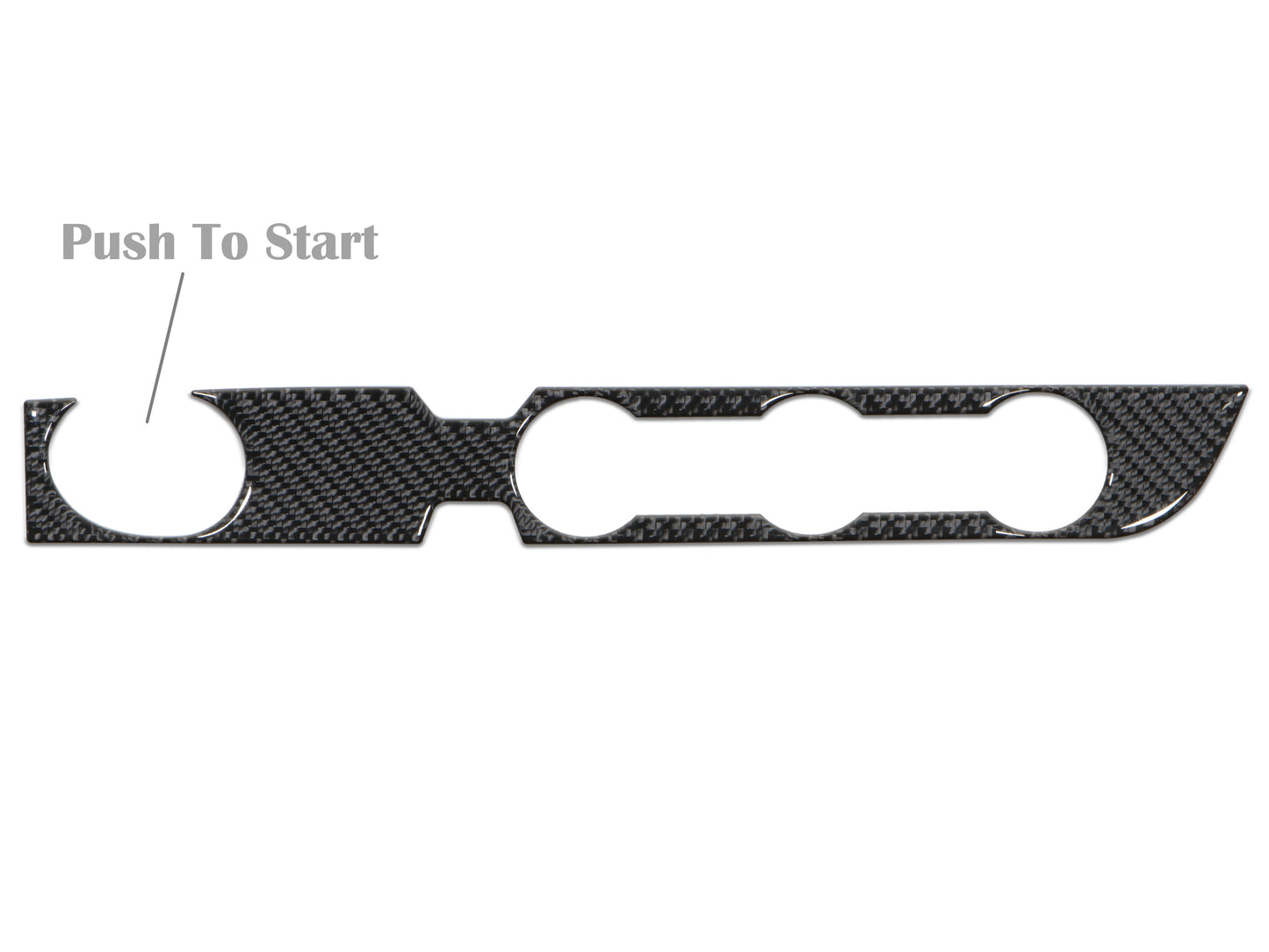 Climate Control Accent Overlay Fits 2016-2023 Toyota Tacoma